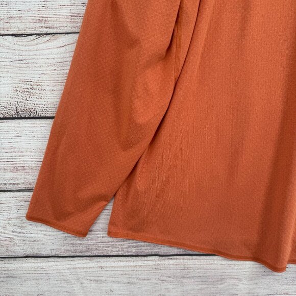 REI Co-Op‎ Lightweight Base Layer Half-Zip Top Women's Size 3XL Orange/Rust - Picture 7 of 12